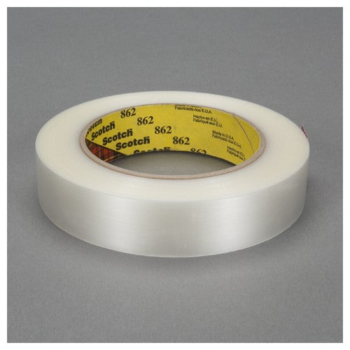 18 mm × 55 m Scotch Reinforced Strapping Tp Clear Alt Mfg # 88297 - Eagle Tool & Supply