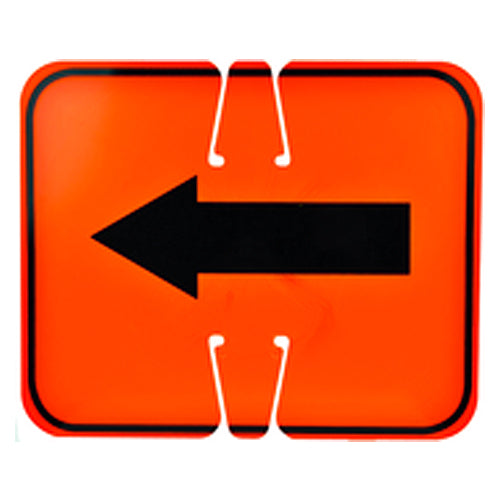 Cone Sign Arrow symbol reversible - Eagle Tool & Supply