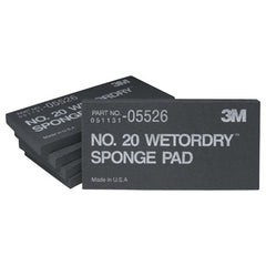 ‎3M Wetordry Sponge Pad 20 05526 5 1/2 × 2-3/4″ × 3/8″ - Eagle Tool & Supply