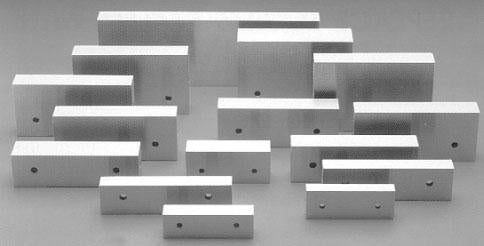 Machinable Steel Vice Jaws - Snap Jaws - Part #  4MSJ-190 - Eagle Tool & Supply