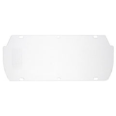 Double Matrix Faceshield - Clear Acetate 7 × 16 3/4″ / 0.040″ Thick - Eagle Tool & Supply