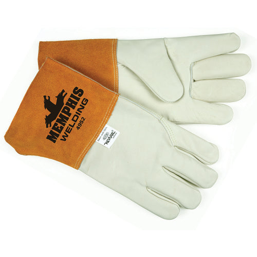 Leather / Kevlar 4952 Mig/Tig Welders Gloves - Size Large - Eagle Tool & Supply