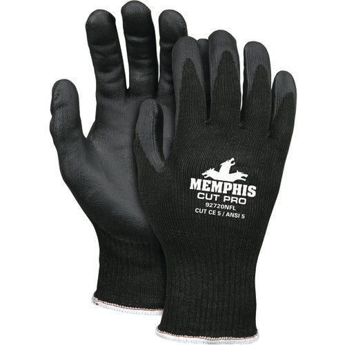 MCR Safety Cut Pro Glove - 10 Gauge HyperMax Shell - Nitrile Foam Coated Palm and Fingertips - Size X-Large - Eagle Tool & Supply