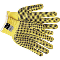 MCR Safety Cut Pro Glove - 7 Gauge Kevlar - Regular Weight - PVC Dots on 2 Sides - Size Large - Eagle Tool & Supply