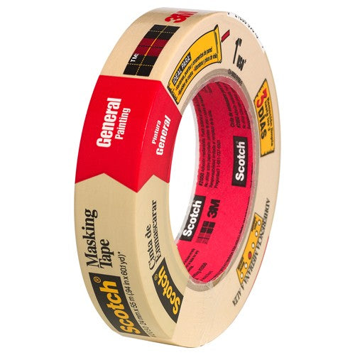 Scotch Masking Tape 185 3/4″ × 1000″ Roll - Eagle Tool & Supply