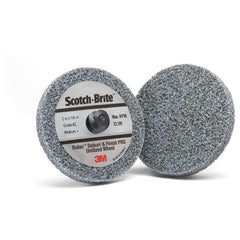 Scotch-Brite Roloc Deburr and Finish PRO Unitized Wheel TR 2″ × 1/4″ x NH 6C MED+ - Eagle Tool & Supply