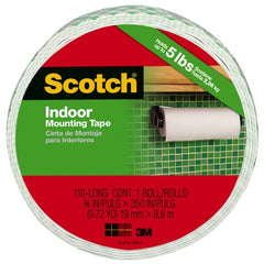 Scotch-Mount Indoor Double-Sided Mounting Tape Mega Roll 110H-LONG-DC 3/4″ × 350″ (1 9 Cm × 8 89 M) - Eagle Tool & Supply