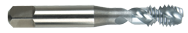 1/2-20 Dia. - H3 - 3 FL - Powder Metal-CrN-Modified Bottom Spiral FL Tap - Eagle Tool & Supply