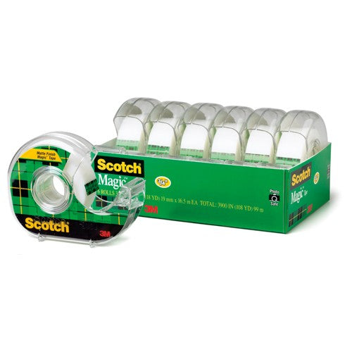 Scotch Magic Tape 6122MP 3/4″ × 650″ - Eagle Tool & Supply