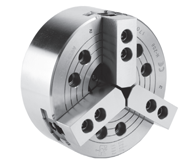 Strong Power Chucks - NB-200 Series 3 Jaw Extra Large Bore Chucks - Part # K-212A08-NB-B - Eagle Tool & Supply