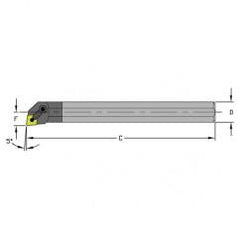 E20U MCLNL4 Solid Carbide Boring Bar w/Coolant - Eagle Tool & Supply