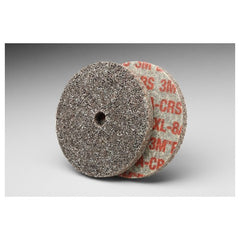 Scotch-Brite EXL Unitized Wheel XL-UW 8A Coarse 3″ × 1/4″ × 1/4″ - Eagle Tool & Supply