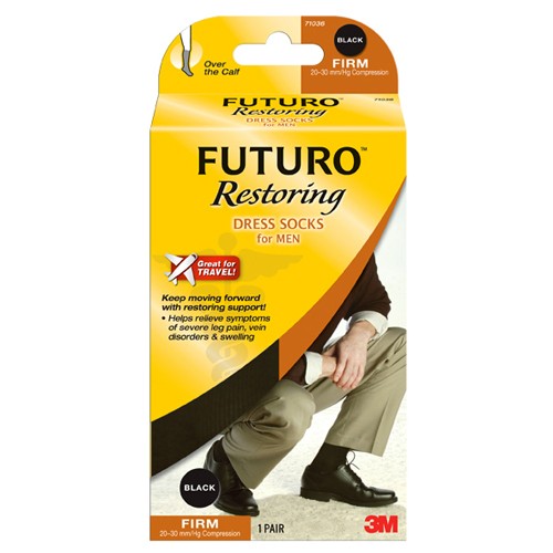71037EN FUTURO™ Dress Socks for MenBlack Alt Mfg # 20116 - Eagle Tool & Supply