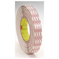 3M Double Coated Tape Extended Liner 476XL Translucent 3/4″ × 60 yd 6 mil - Eagle Tool & Supply