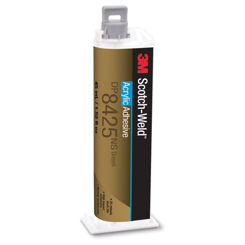 3M Scotch-Weld Acrylic Adhesive DP8425NS Green 45 mL Duo-Pak - Eagle Tool & Supply