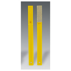 3M Flexible Diamond Hand File 6210J Yellow 18 N40 NO 1 - Eagle Tool & Supply