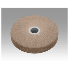 Scotch-Brite EXL Unitized Wheel XL-UW 6A Medium 4″ × 1/4″ × 3/8″ - Eagle Tool & Supply
