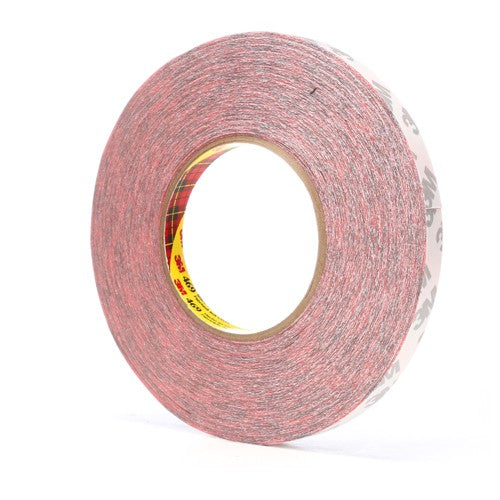 3M Double Coated Tape 469 Red 1/2″ × 60 yd 5.5 mil - Eagle Tool & Supply