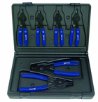 6 Piece - Combination Int/Ext Snap Ring Plier Set - Eagle Tool & Supply