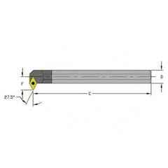 E12S SDNCR3 Solid Carbide Boring Bar w/Coolant - Eagle Tool & Supply