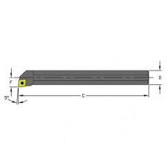 A10Q SCLCR3 5/8" SH Indexable Coolant-Thru Boring Bar - Eagle Tool & Supply