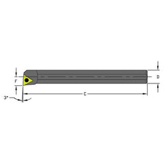 S05G STUCR1.2 Steel Boring Bar - Eagle Tool & Supply