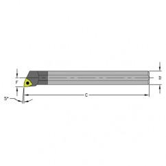 C08R SWLCR2 Solid Carbide Boring Bar - Eagle Tool & Supply