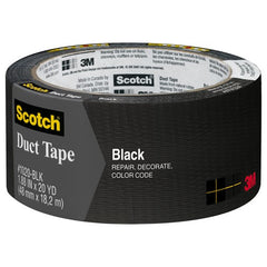 3M Duct Tape Black 3920-BK 1.88″ × 20 yd (48 mm × 18 2 m) - Eagle Tool & Supply