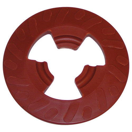 3M Disc Pad Face Plate Ribbed 28656 4″ Extra Hard Red - Eagle Tool & Supply