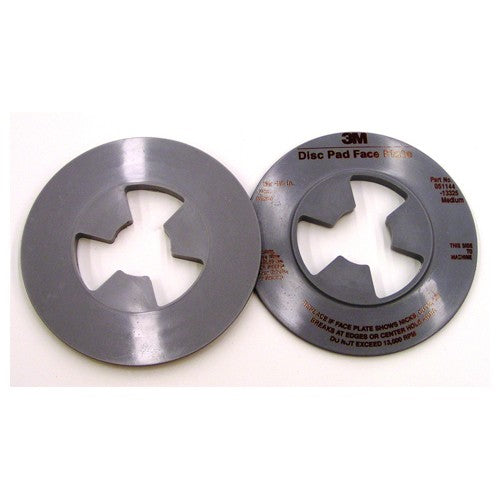 ‎3M Disc Pad Face Plate 13325 4-1/2″ Medium Gray - Eagle Tool & Supply