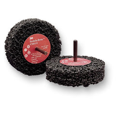 Scotch-Brite Clean and Strip Disc D1 4″ × 1/2″ × 1/4″ S XCS - Eagle Tool & Supply