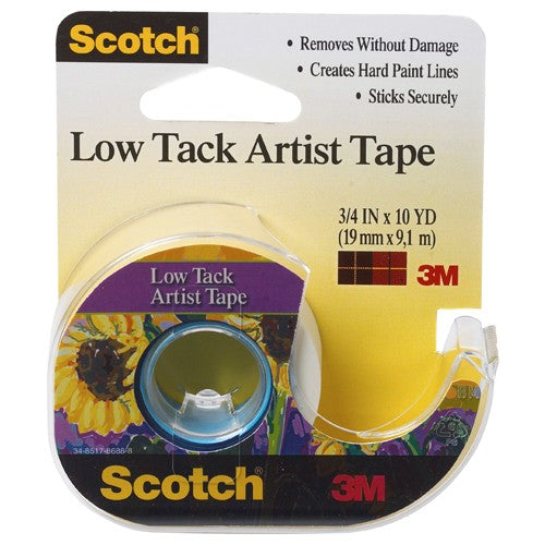 Scotch Artist Tape FA2020 3/4″ × 10 yd Low Tack - Eagle Tool & Supply