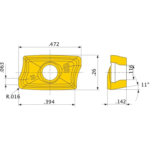 AOMT123604PEER-H MP9120 INSERT