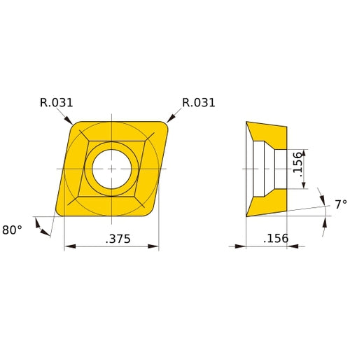 CCMX09T308ENA UP20M INSERT