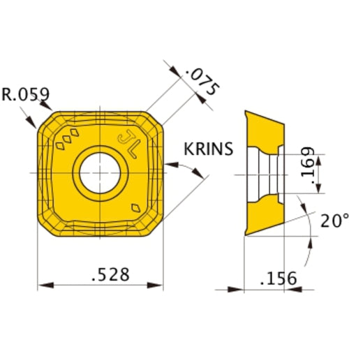 SEET13T3AGEN-JL MP7130 INSERT