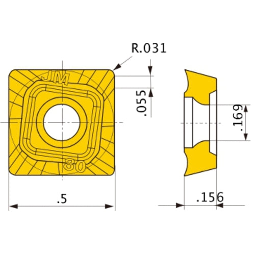 SOMT12T308PEER-JM MP6130 INSERT