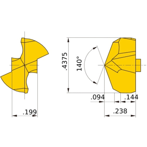 STAWK0028TG DP5010 DRILLING INSERT