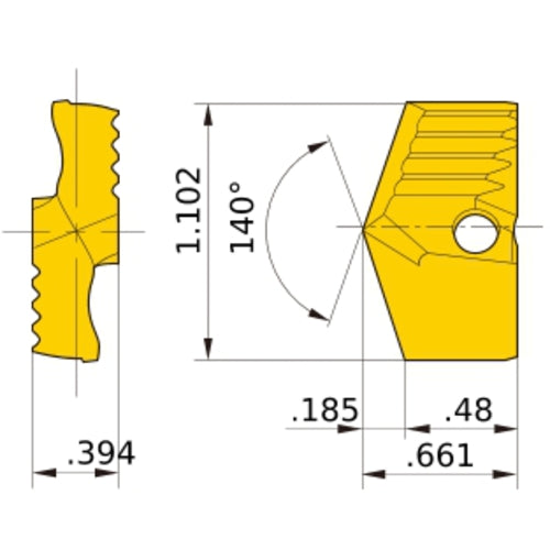 TAWNH2800T VP15TF DRILLING INSERT
