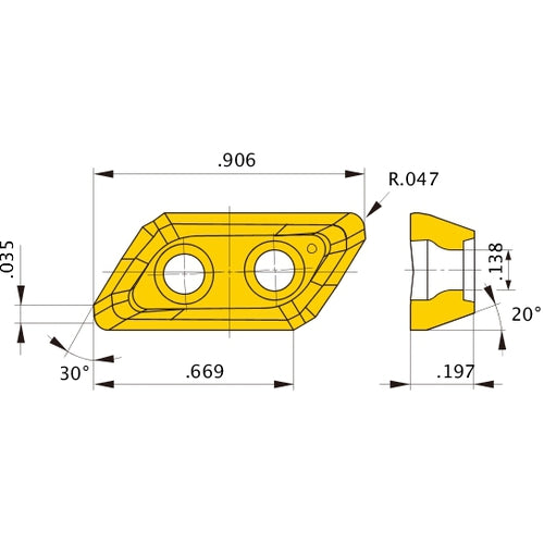 XDGX175012PDFR-GM TF15 INSERT