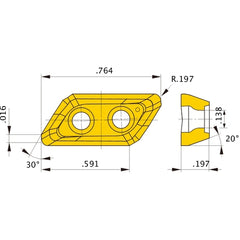 XDGX175050PDFR-GM TF15 INSERT