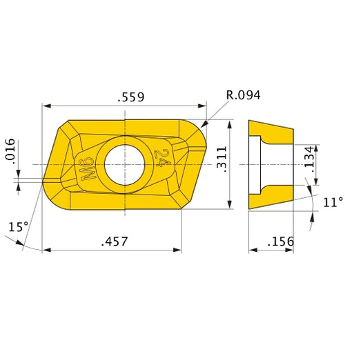 XPMT13T3PDER-M6 F7030 INSERT