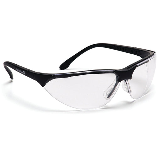 Safety Glasses - Clear, Anti-Fog Lens, Black Frame Rendezvous - Eagle Tool & Supply