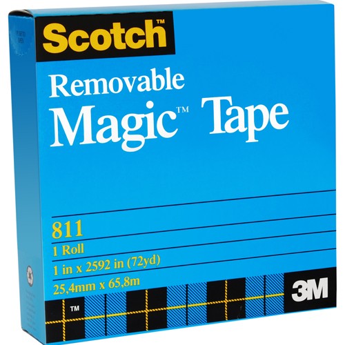 Scotch Removable Tape 811 3/4″ × 1296″ (19 mm × 32 9 m) - Eagle Tool & Supply