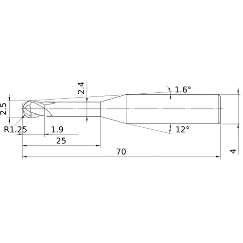 MP2XLBR0125N250