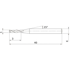 MS2JSD0100 CARBIDE ENDMILL