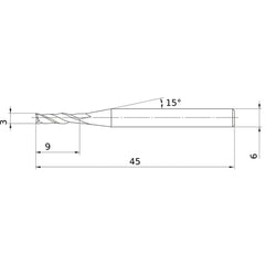MS2JSD0300 CARBIDE ENDMILL