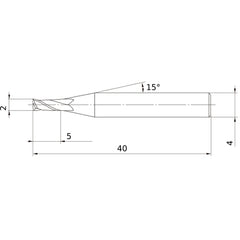 MS2MDD0200 ENDMILL