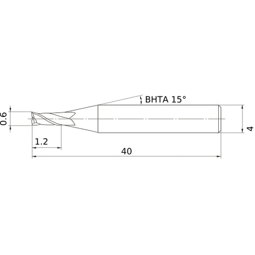 MS2MSD0060 CARBIDE ENDMILL