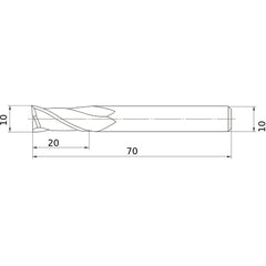MS2MSD1000 CARBIDE ENDMILL