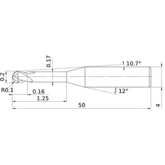 VF2XLBR0010N013S04 SOLID CARB EM